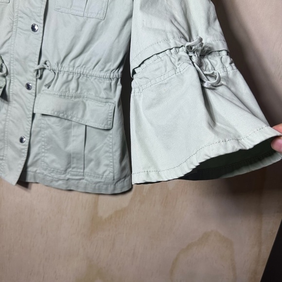 Banana Republic Women’s Light Green Utility Jacket and Lightweight Fabric Size S - Picture 4 of 7